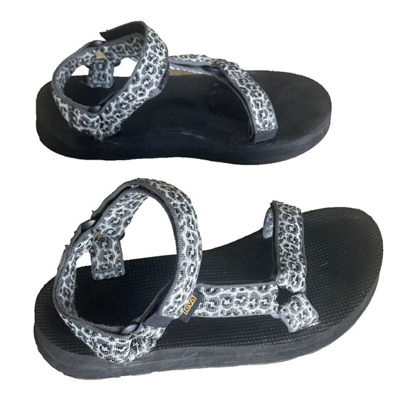 Teva Midform Universal Women's Sandal sz 8 Leopard Hiking Walking Beach Vacation - Picture 6 of 10
